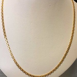 Bismark Link 16" Chain Necklace in 14k Gold